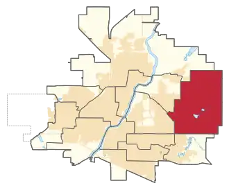 Carte de la circonscription