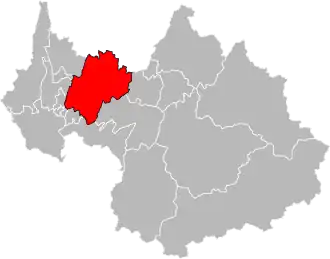 Canton de Saint-Alban-Leysse