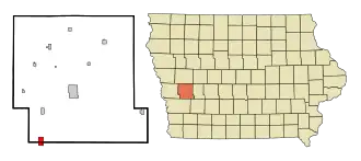 Localisation de Shelby