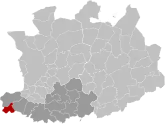 Localisation de Saint-Amand