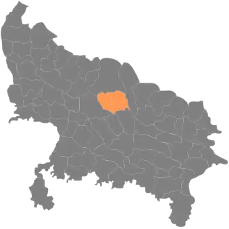 Localisation de District de Sitapurसीतापुर ज़िला