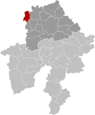 Localisation de Sombreffe