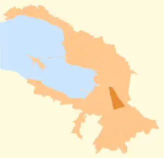 Localisation de District de Frounzé