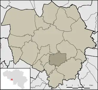 Localisation de Spiennes