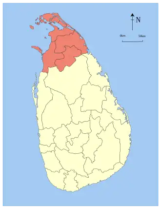 Province du Nord (Sri Lanka)