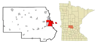 Localisation de Saint Cloud