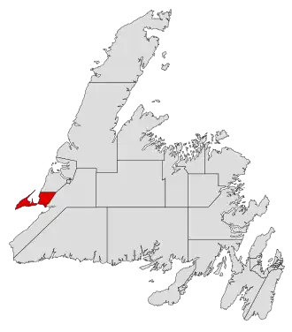Carte de la circonscription