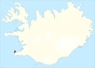 Localisation de Suðurnesjabær