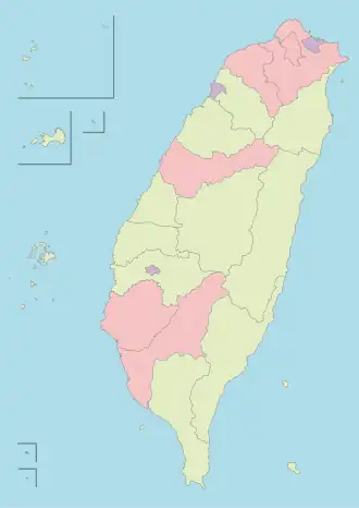 Localisation de Ville provinciale