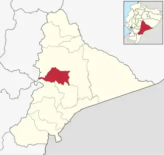 Localisation de Canton de Sucúa