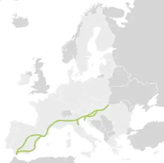 Image illustrative de l’article Corridor méditerranéen