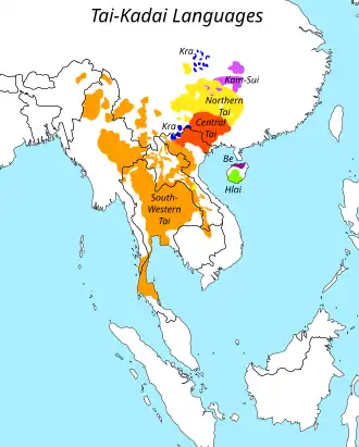Image illustrative de l’article Langues taï