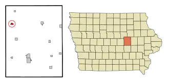 Localisation de Gladbrook