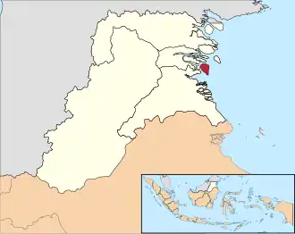 Localisation de Tarakan
