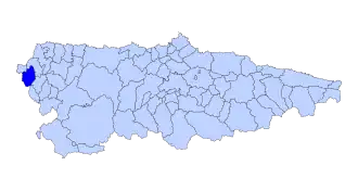 Localisation de Taramundi