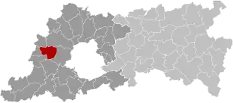 Localisation de Ternat