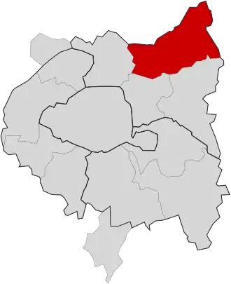 Localisation de Établissement public territorialParis Terres d'envol