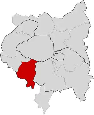 Localisation de Établissement public territorialVallée Sud - Grand Paris