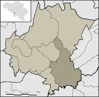 Localisation de Thuillies