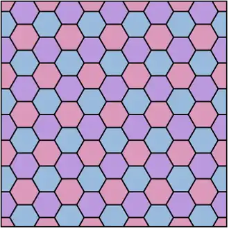 Image illustrative de l’article Pavage hexagonal