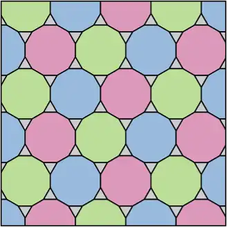 Image illustrative de l’article Pavage hexagonal tronqué