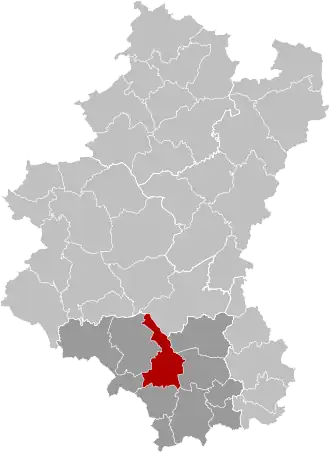 Localisation de Tintigny