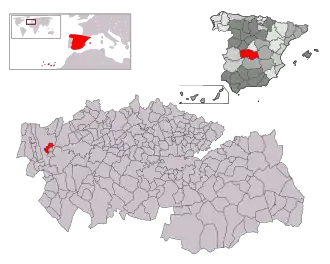 Localisation de Torralba de Oropesa