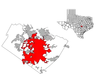 Localisation de Austin