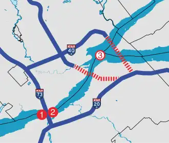 Image illustrative de l’article Troisième lien entre Québec et Lévis