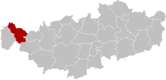 Localisation de Tubize