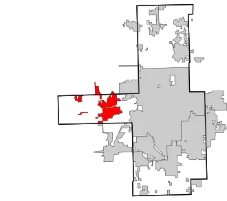 Localisation de Sand Springs