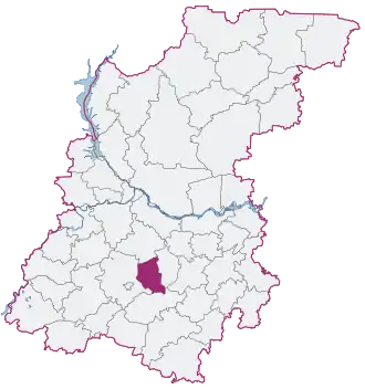 Localisation de Raïon de Vad