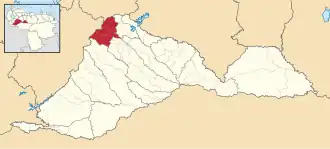 Localisation de Bolívar