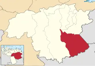 Localisation de Gran Sabana