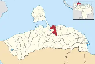 Localisation de Colina
