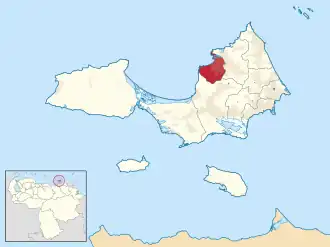 Localisation de Marcano