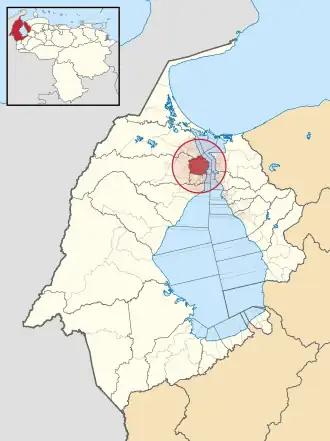 Localisation de Maracaibo