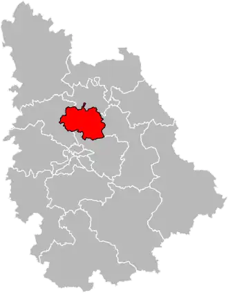 Canton de Jaunay-Marigny