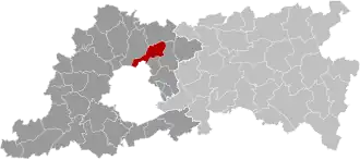 Localisation de Vilvorde