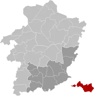 Localisation de Fourons