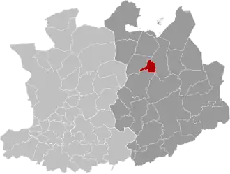 Localisation de Vosselaar