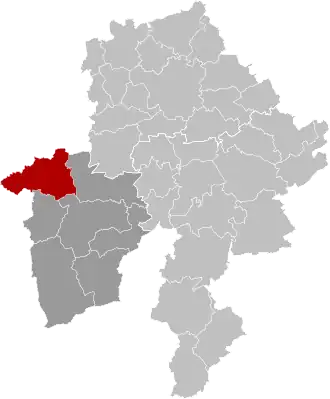 Localisation de Walcourt