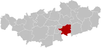 Localisation de Walhain