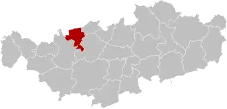 Localisation de Waterloo