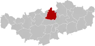 Localisation de Wavre