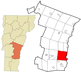 Localisation de Weathersfield