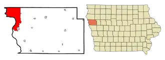 Localisation de Sioux City