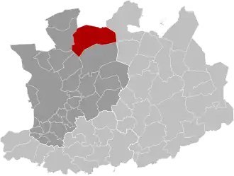 Localisation de Wuustwezel