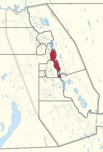 Carte de la circonscription