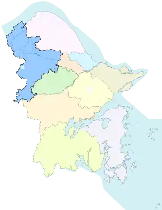 Localisation de Yúyáo